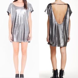 American Apparel Metallic Dress